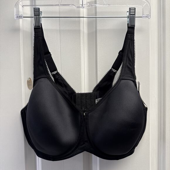 Wacoal 853192 Black Basic Beauty Spacer Underwire T Shirt Bra NWT Size 40DD - Picture 5 of 13